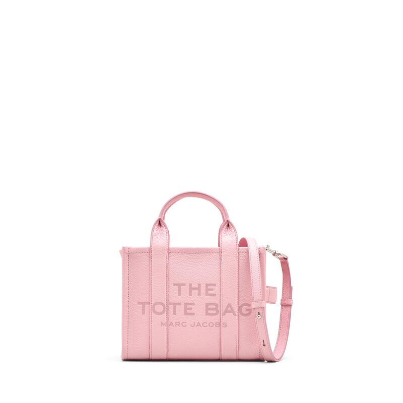 MARC JACOBS The Leather Small Tote Bag image number 16